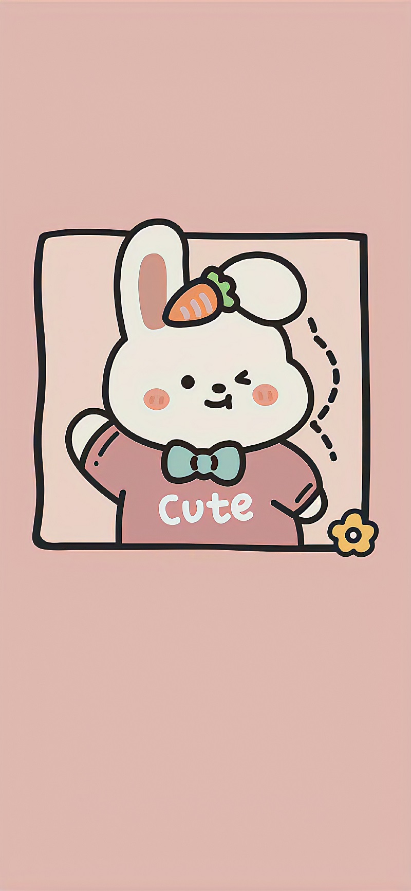 hình nền đt cute​ con thỏ