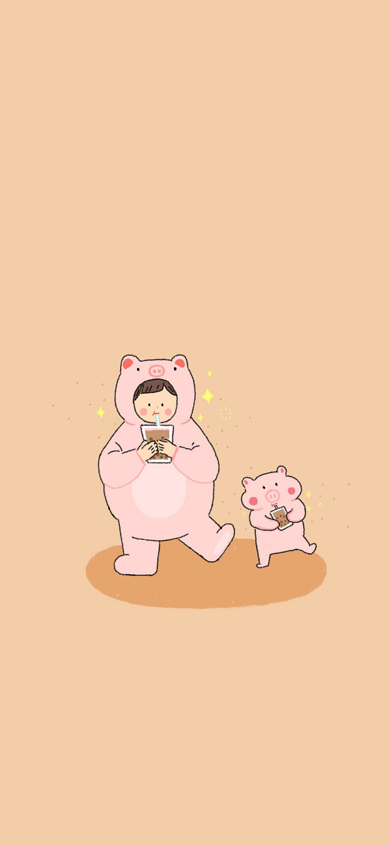 Bộ sưu tập hình nền điện thoại cute 3