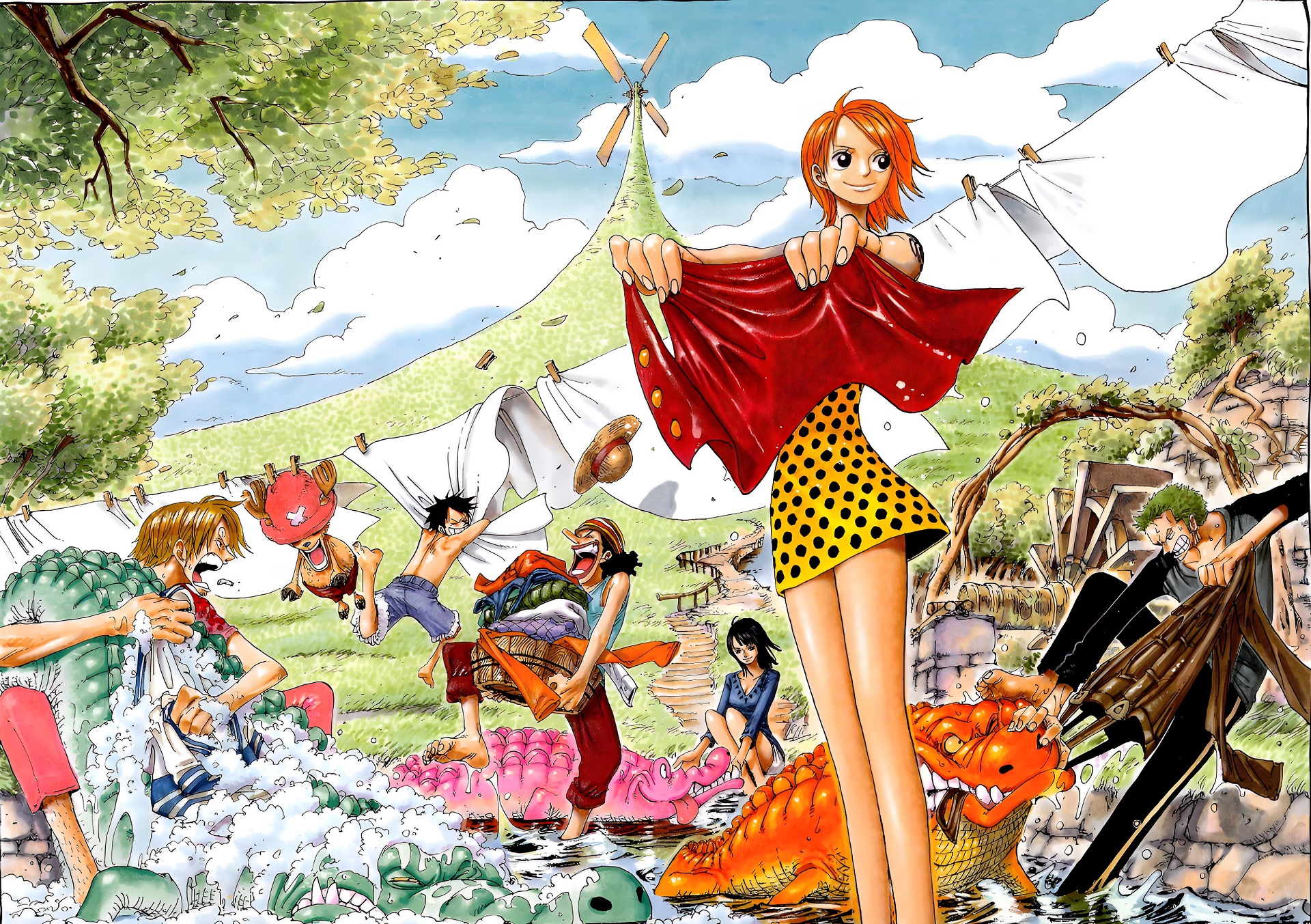 Hình nền máy tính One Piece 36