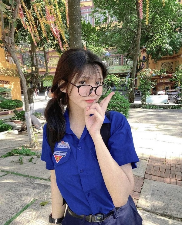 Nét đẹp học trò trong ảnh gái 2008