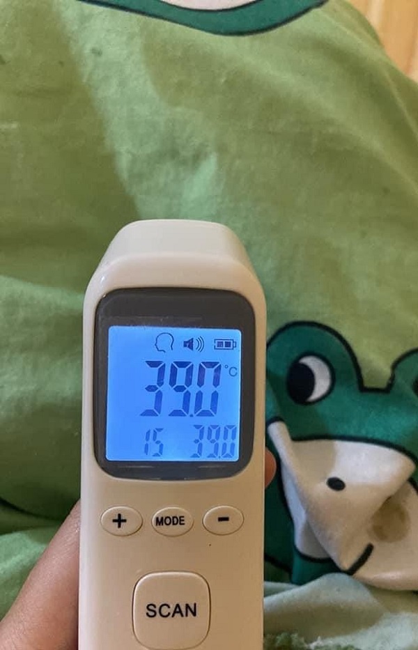 Ảnh sốt cao 39 độ 10