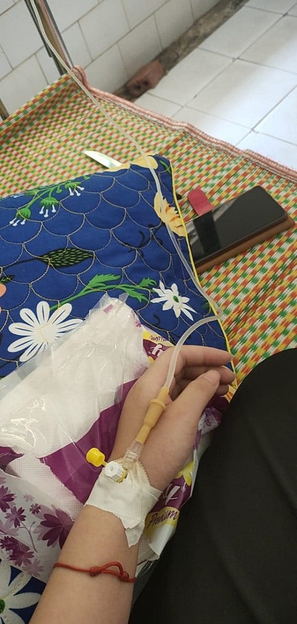 Ảnh truyền nước kết hợp caption là đủ “xin nghỉ”