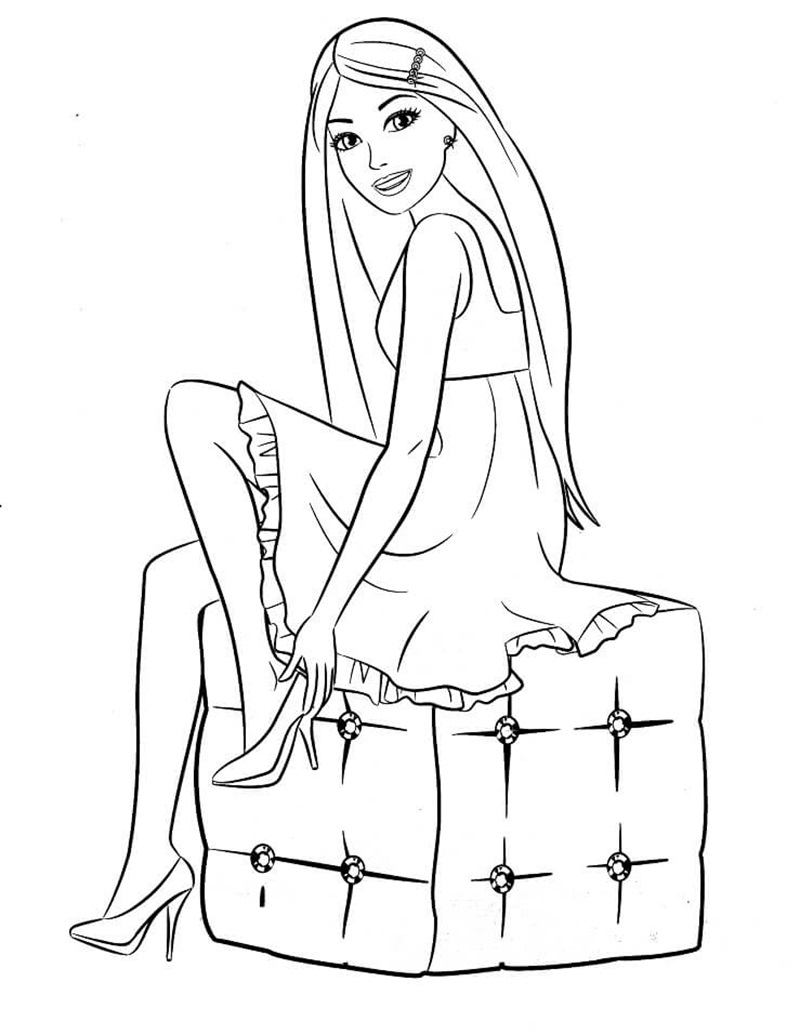 Barbie trong bộ thể thao năng động