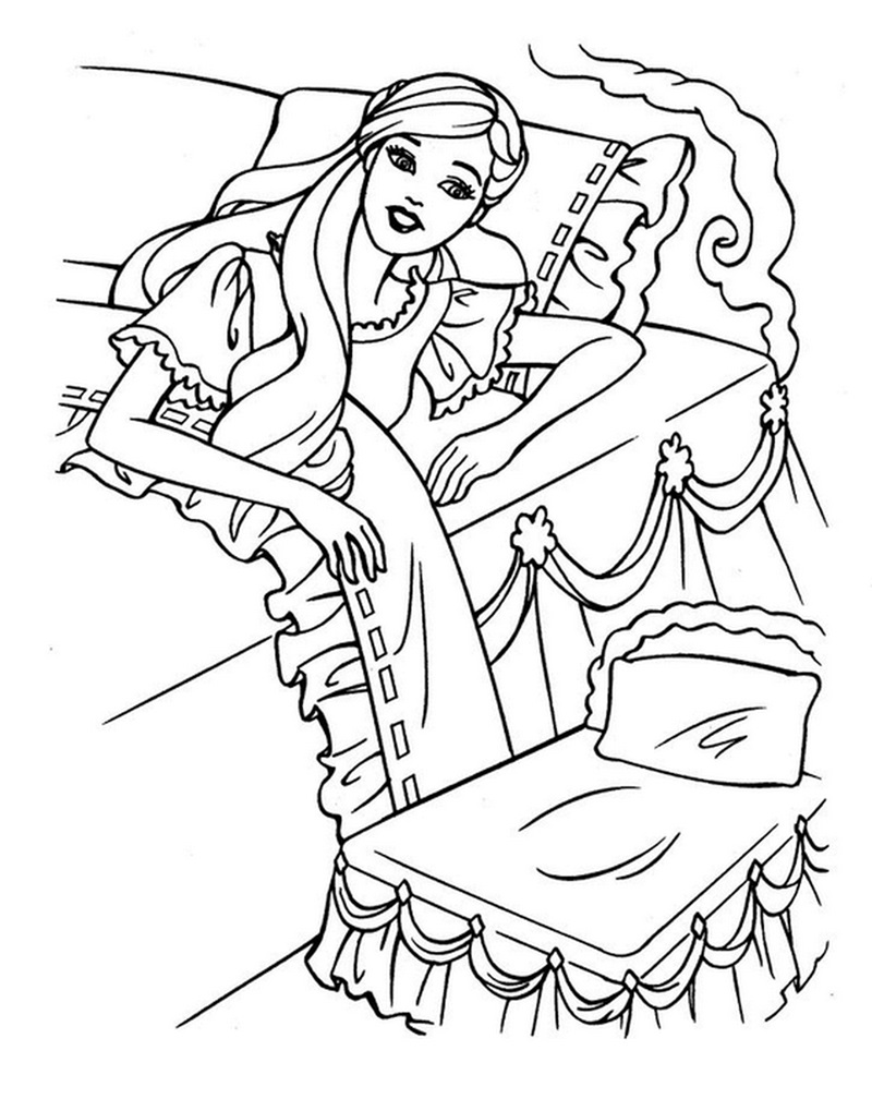 Barbie cưỡi ngựa trong rừng cổ tích