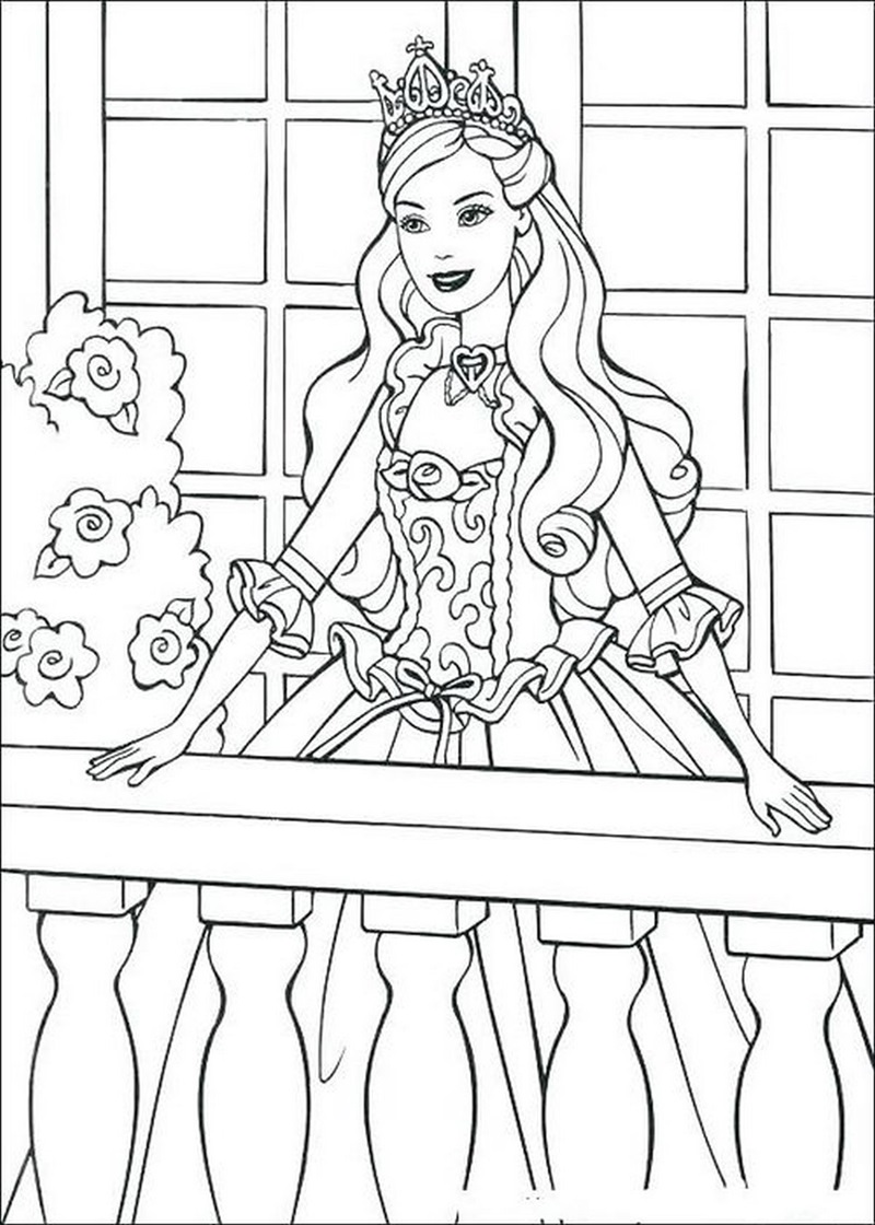 Barbie mặc áo khoác mùa đông