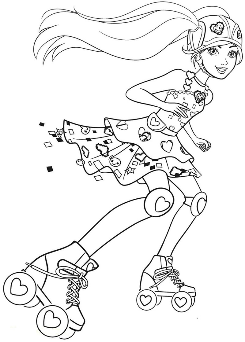 Barbie tóc dài bồng bềnh