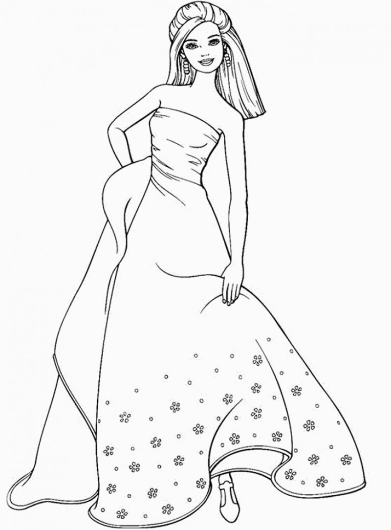 Barbie tạo dáng thời trang