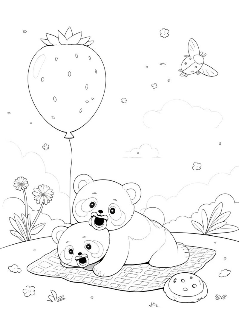 Con gấu đội mũ Noel