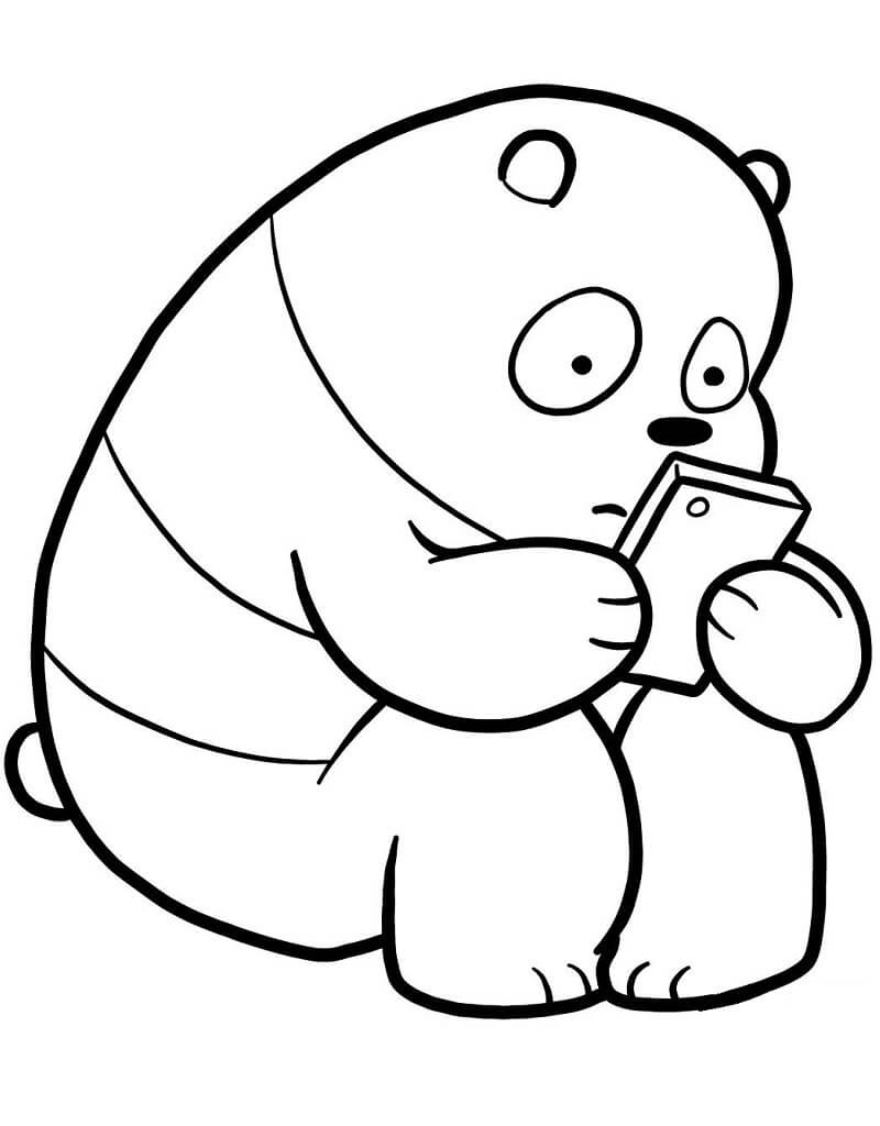 Con gấu và bánh sinh nhật