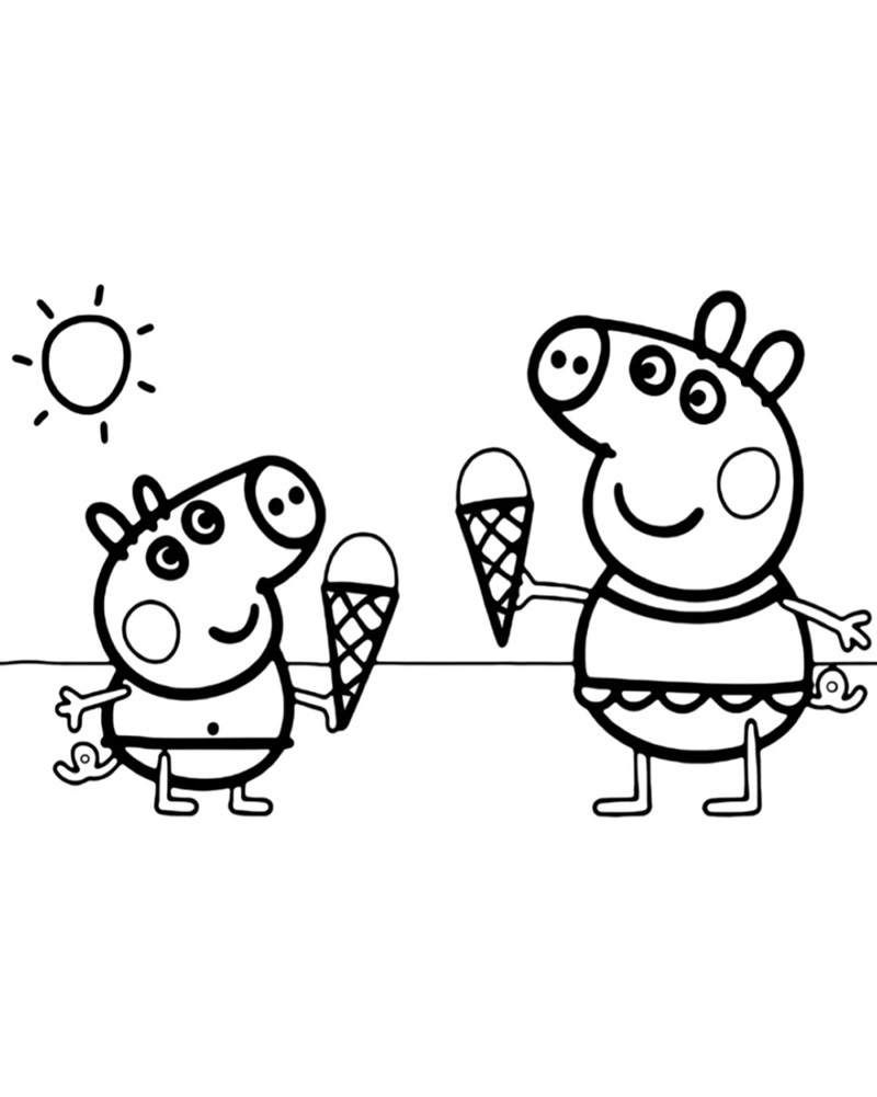 Peppa nhảy múa trong lớp học múa ballet