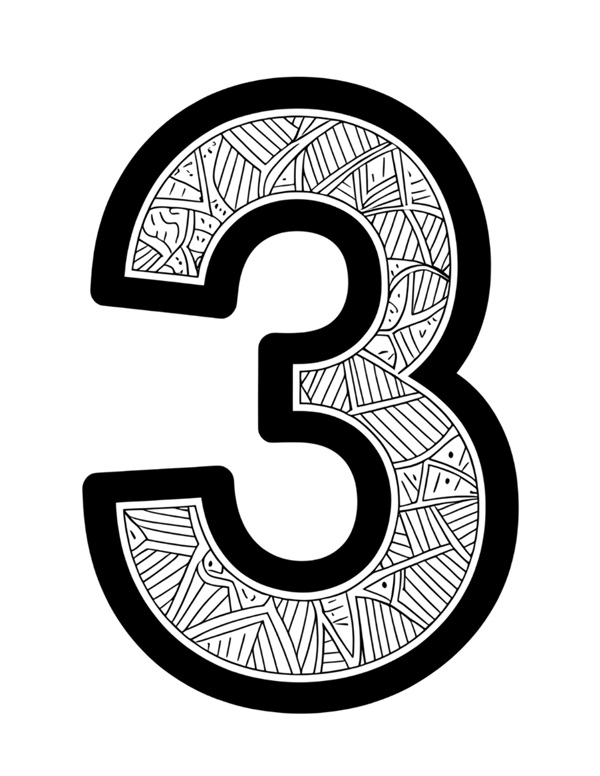 Hình số 3 và ngôi sao sáng