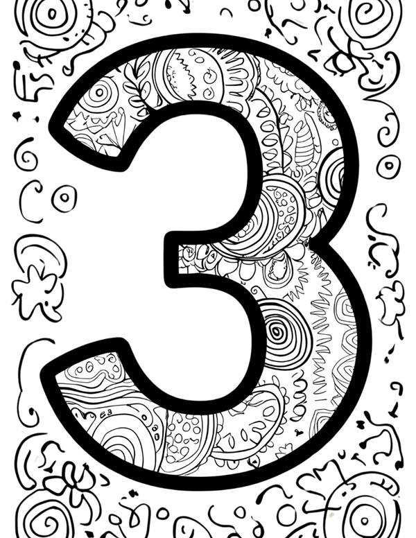 Tô số 3 cùng 3 quả táo