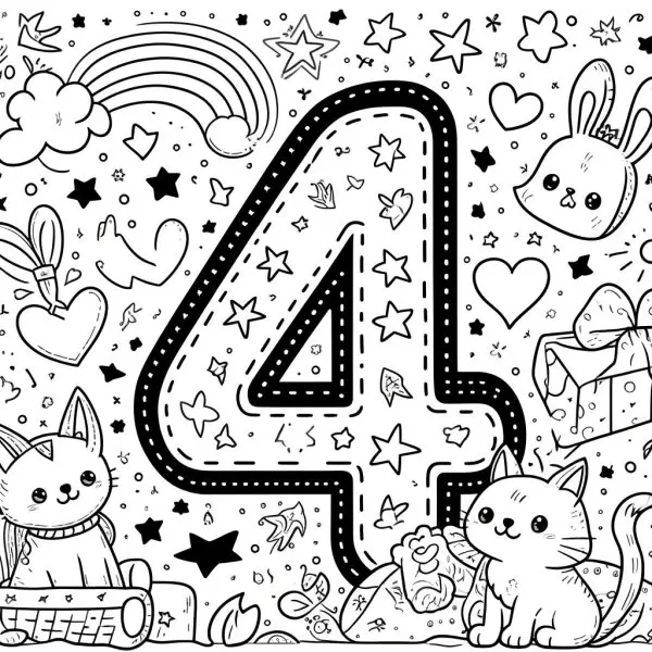 Tranh số 4 có nền trắng