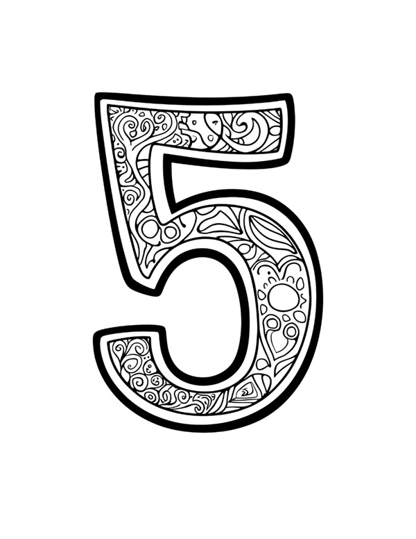 Tranh số 5 có nền trắng