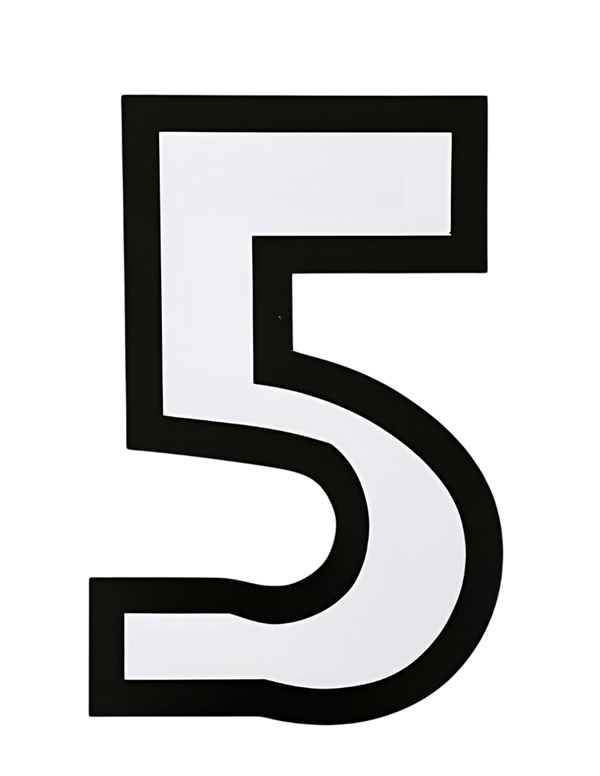 Tô số 5 với 5 quả táo