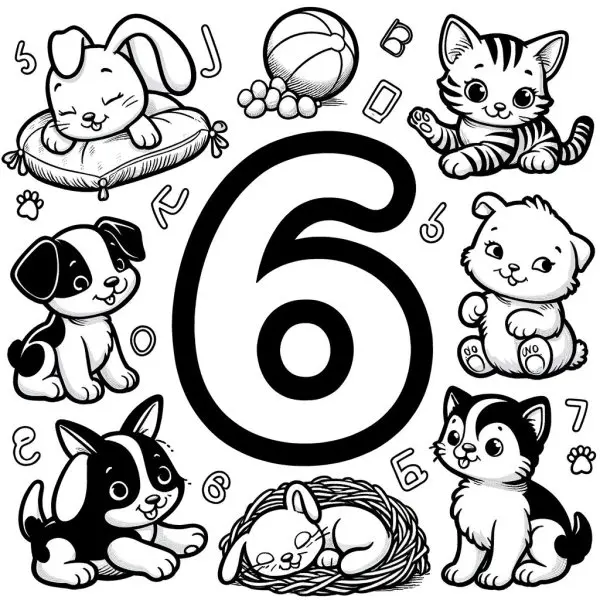 Tô số 6 cùng 6 chiếc xe