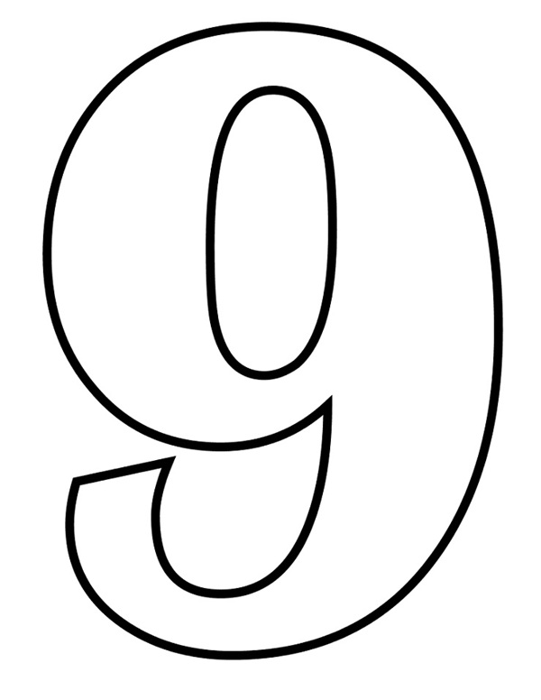 Tô màu số 9 cùng 9 chú cá vàng