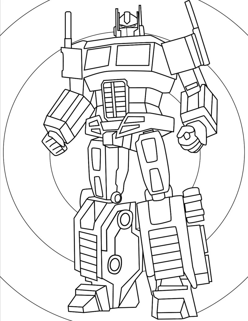Robot dễ thương mặt cười