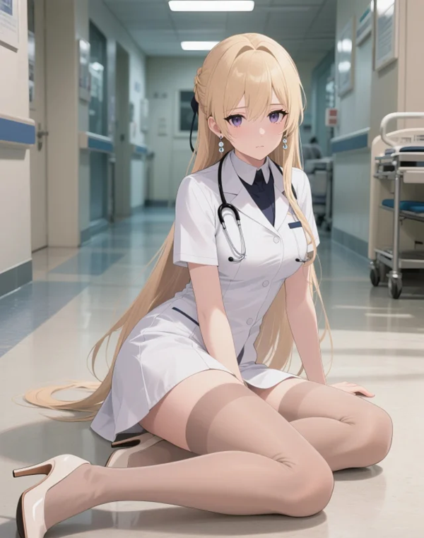 Ảnh bác sĩ nữ anime chuẩn HD