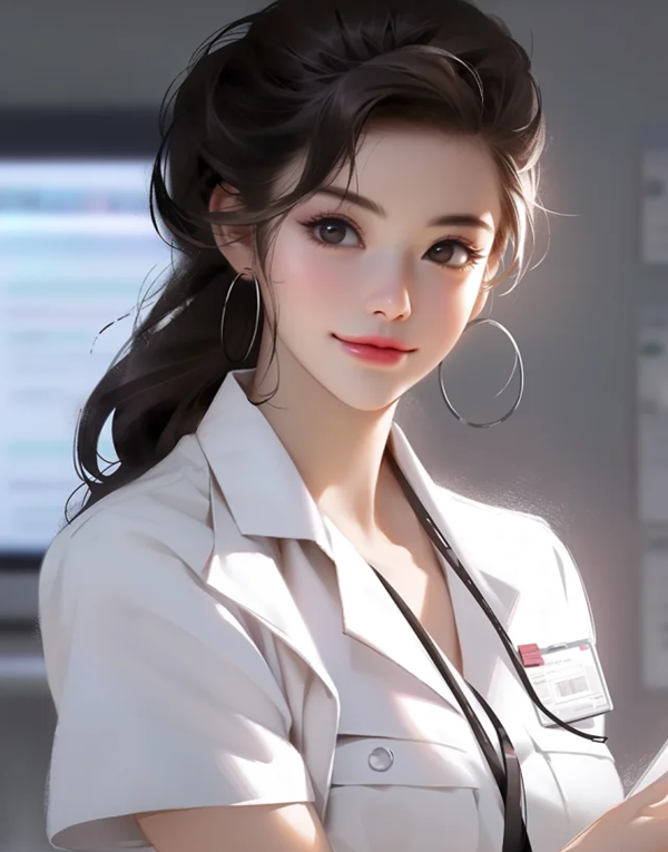 Gái anime bác sĩ sexy