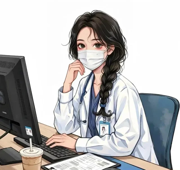 Hình anime bác sĩ nữ ấn tượng