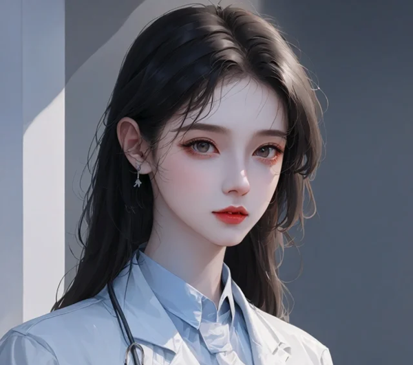 Hình anime bác sĩ nữ quyến rũ