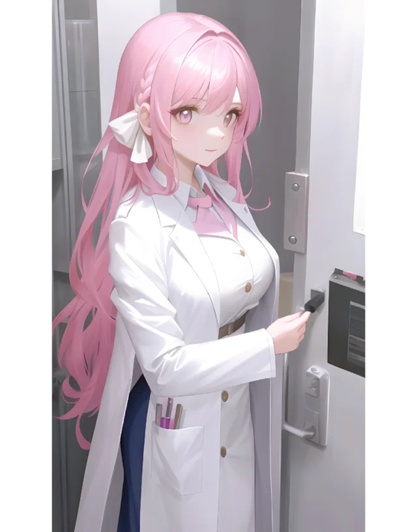 Anime nữ bác sĩ sắc nét