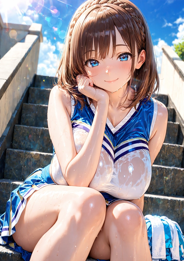 Anime girl siêu dễ thương cho tín đồ yêu ảnh