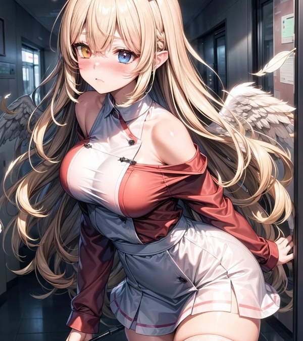 Gương mặt anime girl tinh khôi, nhẹ nhàng