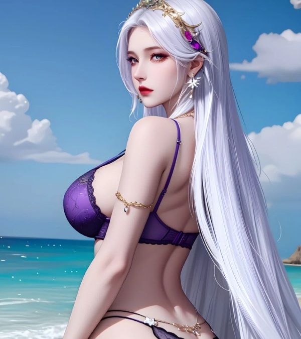 Bộ ảnh gái anime to tròn đẹp mê hoặc