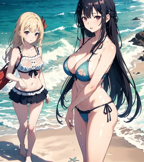Gái anime to tròn đáng yêu trong từng khoảnh khắc