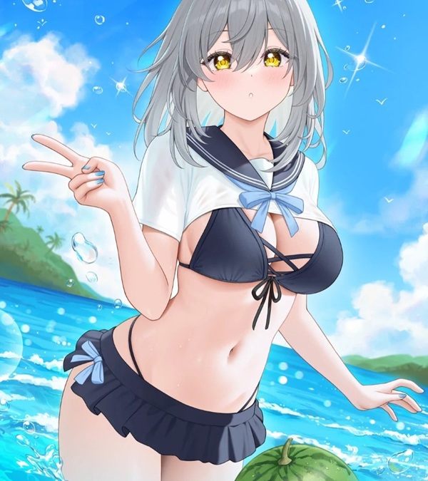 Vẻ đẹp anime girl ngọt ngào khiến fan say mê