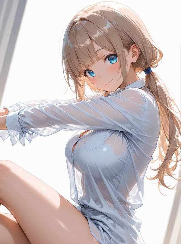 Ánh mắt long lanh làm nổi bật vẻ đẹp anime