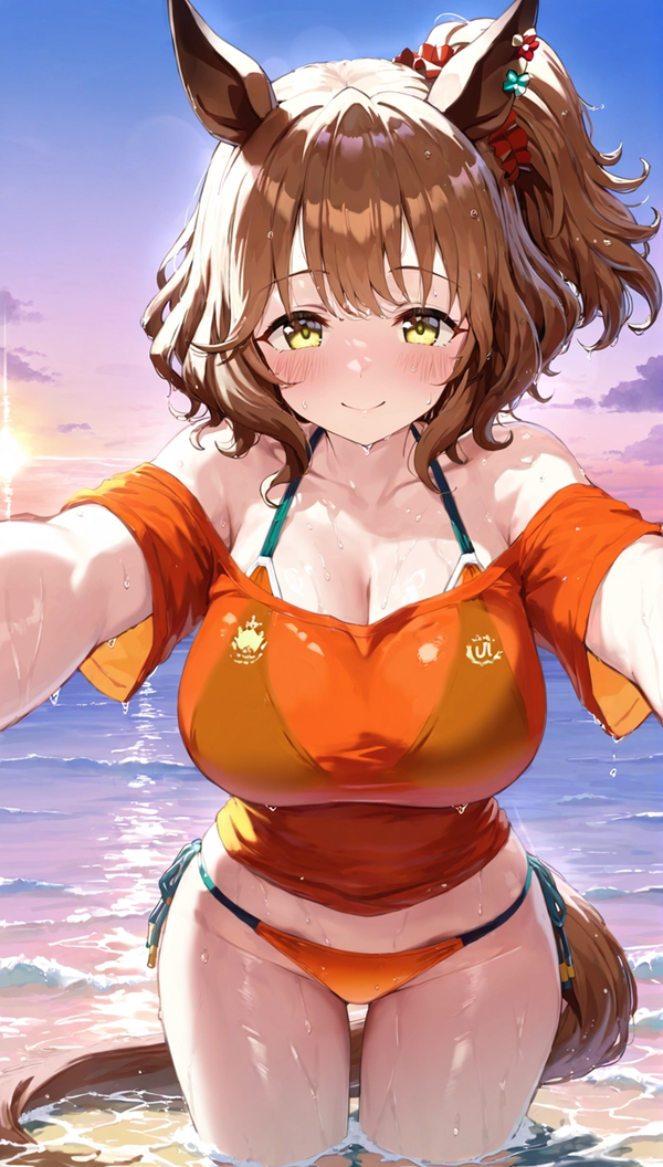 Hình nền anime girl mang nét hồn nhiên dễ thương