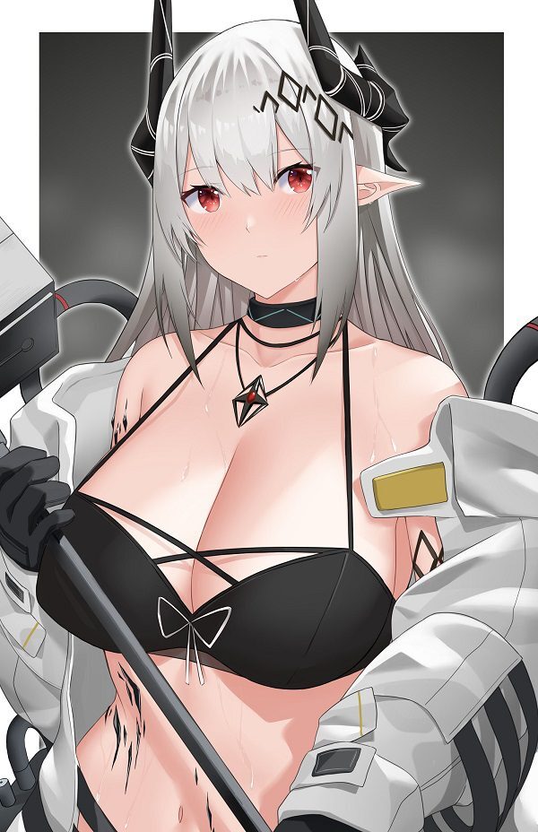 Gái anime vú to không che ấn tượng