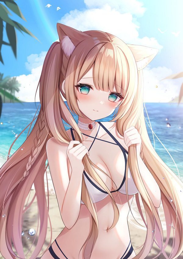 Ảnh gái anime vú to HD
