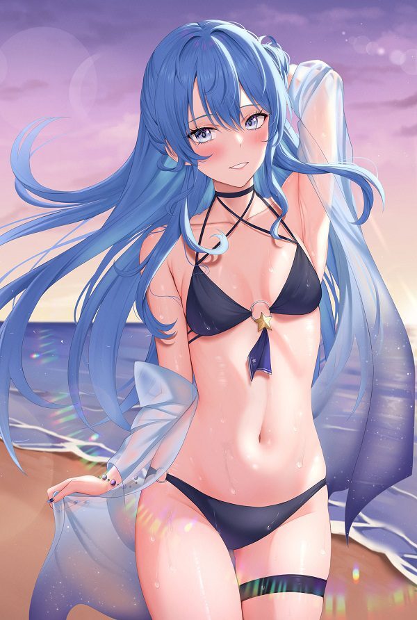 Gái anime vú to nóng bỏng