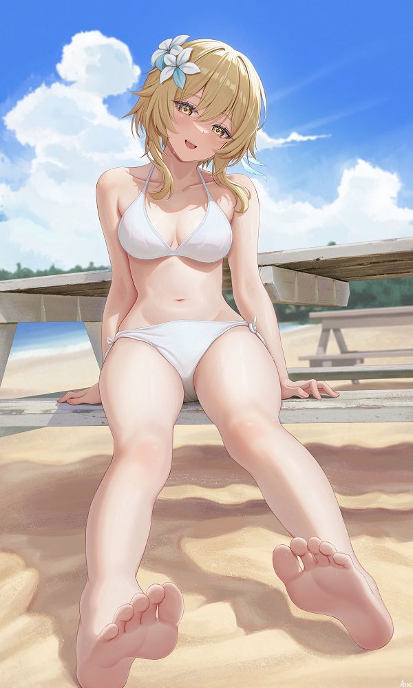 Gái anime vú to sexy quyến rũ