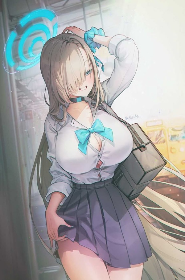 Anime girl to tròn cực đáng yêu