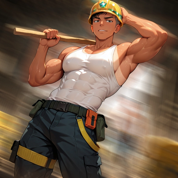 Hình trai anime 6 múi đẹp mê ly