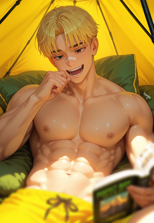Trai anime 6 múi chuẩn men, cực ngầu