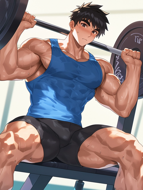 Hình trai anime 6 múi body chuẩn