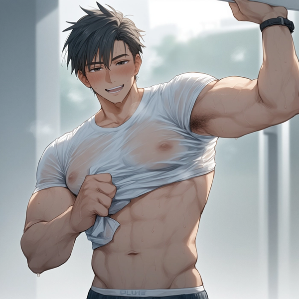 Trai anime 6 múi body săn chắc, cực ngầu