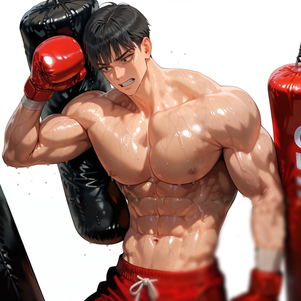 Hình trai anime 6 múi cuốn hút mọi fan