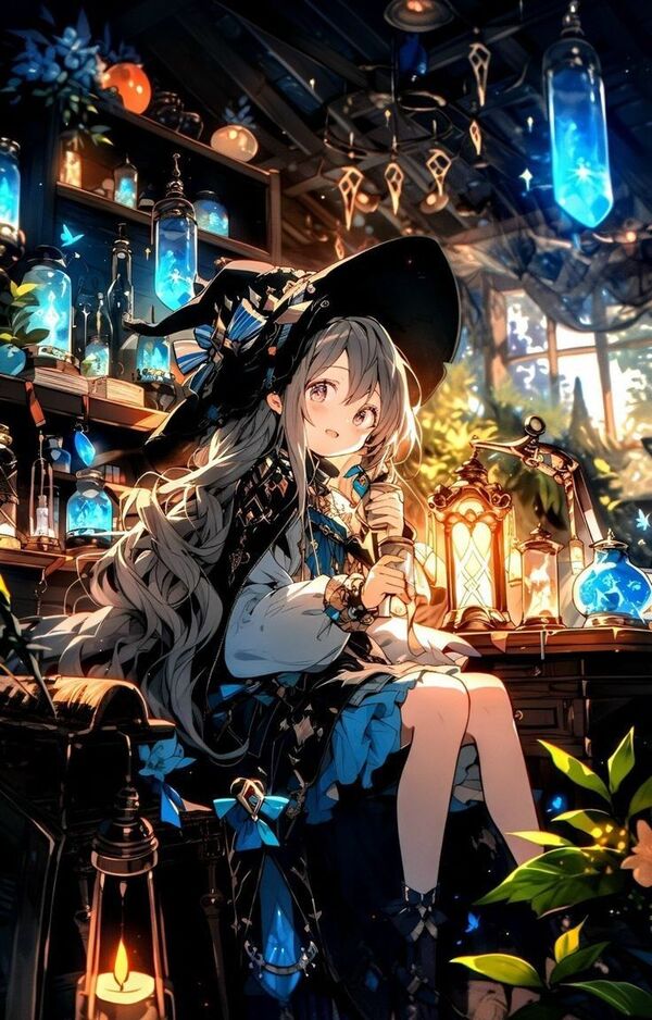 Anime phù thủy trong lâu đài