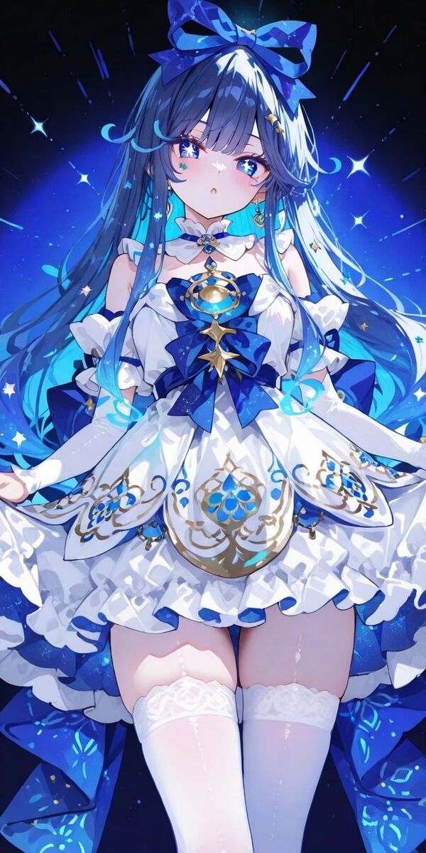 Ảnh anime phép thuật tỏa sáng rực rỡ
