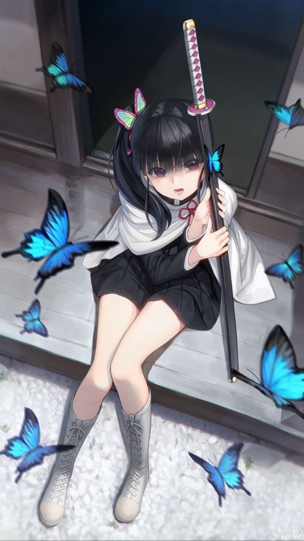 Ảnh anime thanh gươm diệt quỷ cổ trang