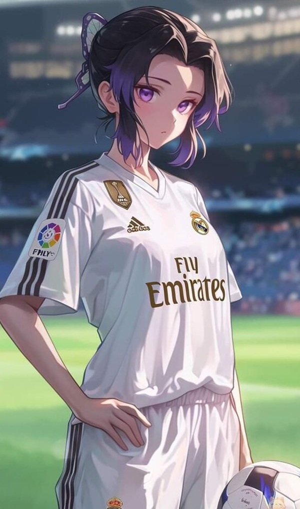 Anime đá bóng áo trắng cực chất