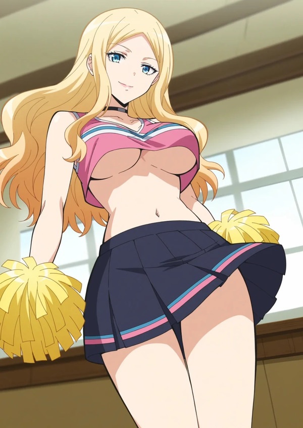 Anime nữ cởi đồ bên cửa sổ