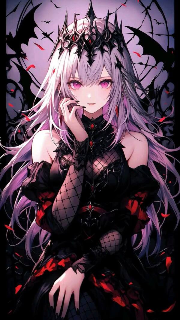 Ác quỷ anime nữ ngầu bóng tối